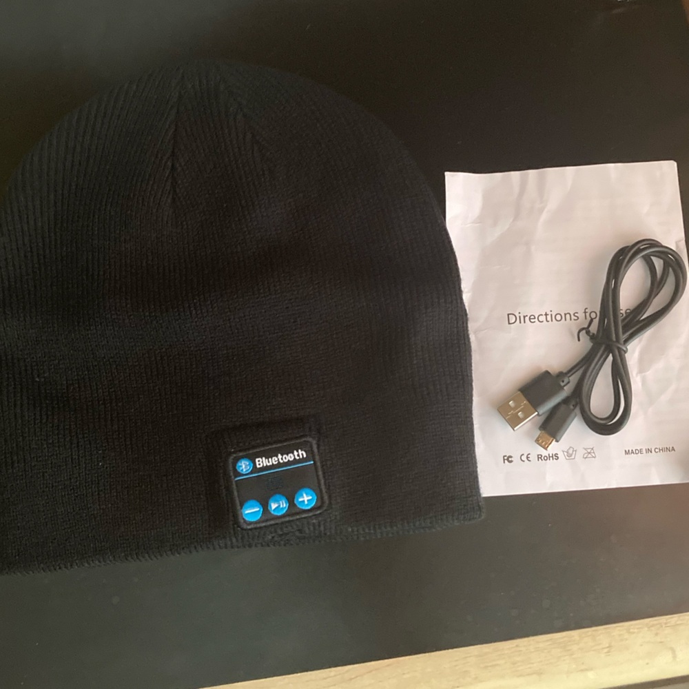 🆕 Unisex Wireless Bluetooth Beanie Hat